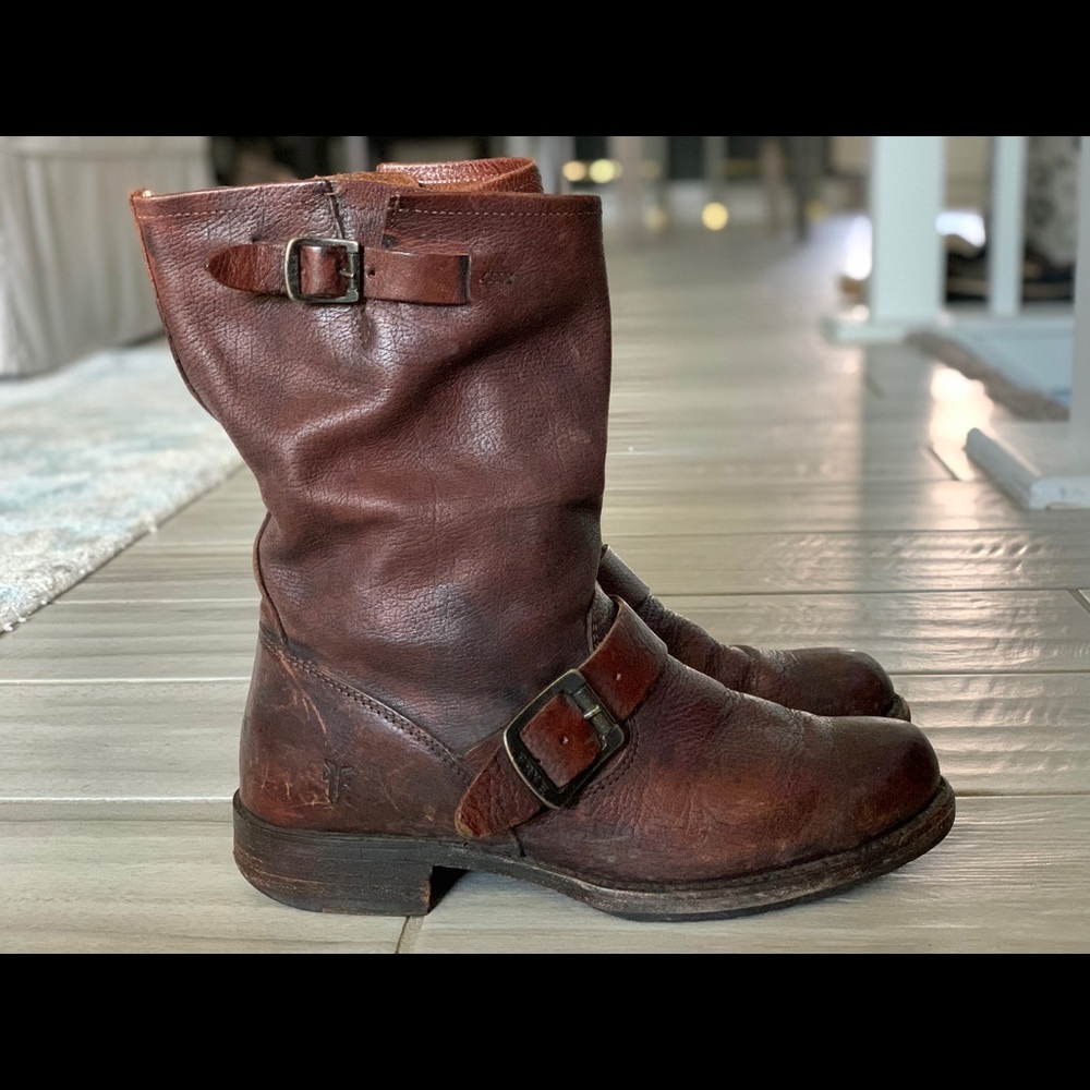 Frye Boots, Italian leather, 6, Brown, barely used